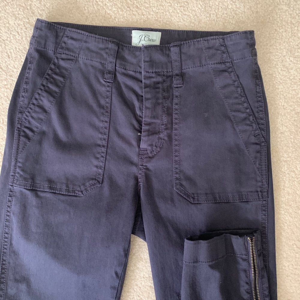 Navy JCrew utility pants